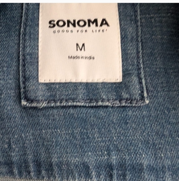 Sonoma Goods For Life Utility Denim Women's Jacket (EUC) - Picture 10 of 13